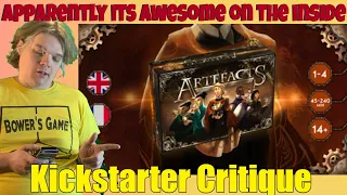 Artefacts, a gigantic modular board game - Kickstarter Critique