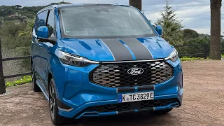 Prøvekjøring av Ford E-Transit Custom