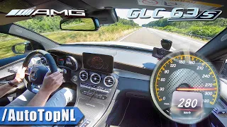 Mercedes AMG GLC 63 S 4.0 V8 BiTurbo AUTOBAHN Onboard by AutoTopNL