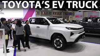 Toyota Hilux EV first impressions at Thailand Motor Expo 2025