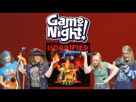 Horrified: Dungeons & Dragons - GameNight! Se13 Ep15 - How to Play & Playthrough