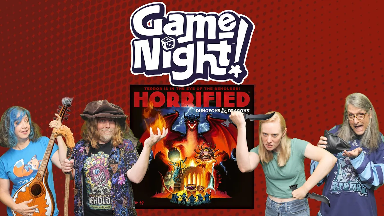 Horrified: Dungeons & Dragons - GameNight! Se13 Ep15 - How to Play & Playthrough