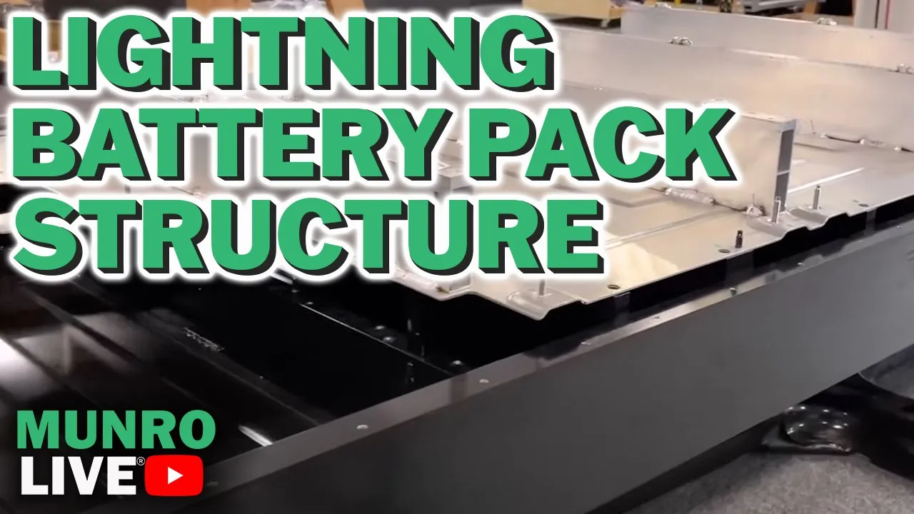 F -150 Lightning Battery Pack Structure