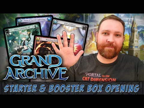 Grand Archive Kickstarter Starter & Booster Box Opening