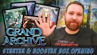 Grand Archive Kickstarter Starter & Booster Box Opening
