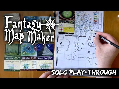 Fantasy Map Maker Solo Play-Through