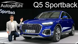 New first-ever Audi Q5 Sportback Premiere Exterior Interior 2021 s-line - Autogefühl