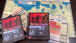The Russian Campaign: Deluxe Fifth Edition (GMT) - Unboxing and Discussion of Eastern Front Games