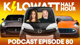 Kilowatt Half Hour Ep 80 : Getting stuck, free charging and Lego butchery | Electrifying