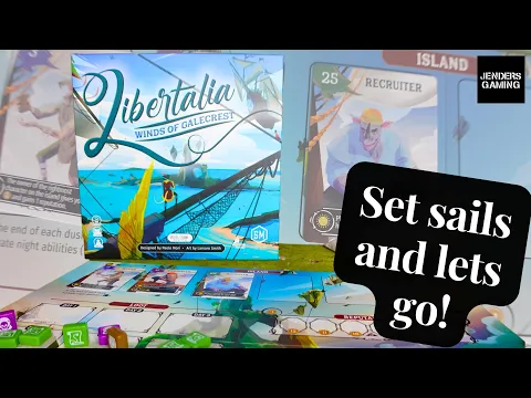 How to play the board game Libertalia Winds of Galecrest (2022)