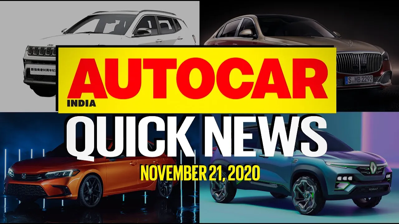 Renault Kiger Concept, Jeep Compass Facelift, KTM 250 Adventure & more | Quick News | Autocar India