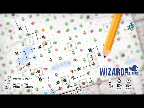 Wizard In Training | A Magical Flip-And-Write Adventure