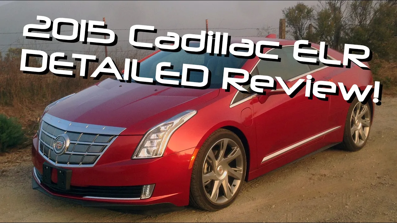 2015 Cadillac ELR Plug In Hybrid Coupe Detailed Review and Road Test