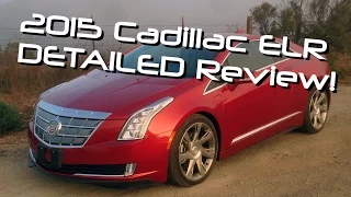 2015 Cadillac ELR Plug In Hybrid Coupe Detailed Review and Road Test