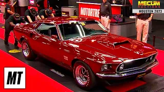 Bonneville Convertible! Mustang Boss 429 Fastback! | Best Cars from Mecum Houston 2023 | MotorTrend