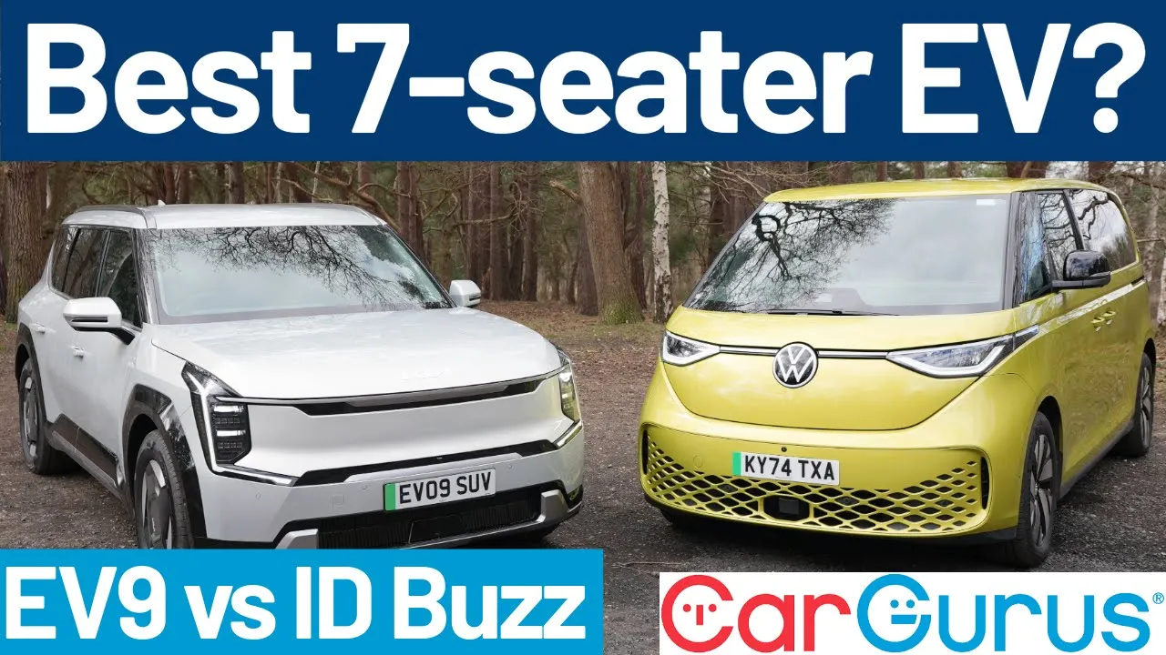 What's the BEST electric 7 seater: VW ID Buzz or Kia EV9?