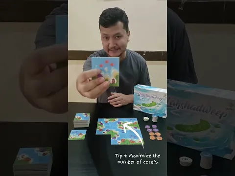 Lakshadweep - 2 Player Modern Strategy Board Game | Hacks by Game Designer