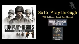 Company of Heroes - US Forces Veteran Infantry Doctrine VS Feeble Commander [Trois Ponts]