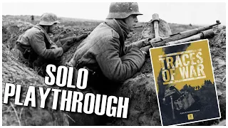 Traces of War Solo AAR Playthrough & Review | WW2 Wargame | Vuca Simulations | East Front