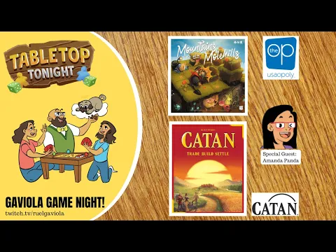 Mountains Out of Molehills and Catan Runthroughs | Gaviola Game Night