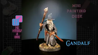 PAINTING Lord of the Rings Journeys in Middle Earth BOARD GAME MINIATURES Ep. 1 GANDALF