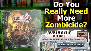 Zombicide White Death Discussion and Green Horde Overview/Review