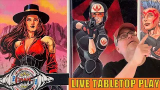 M1.546 - Champions of the Galaxy Live Play Filsinger Games - Solo Tabletop Wrestling Game RPG