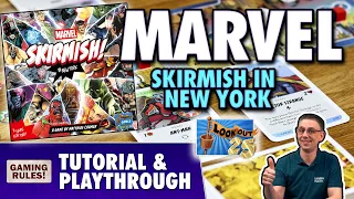 MARVEL: Skirmish in New York  - Tutorial & Playthrough