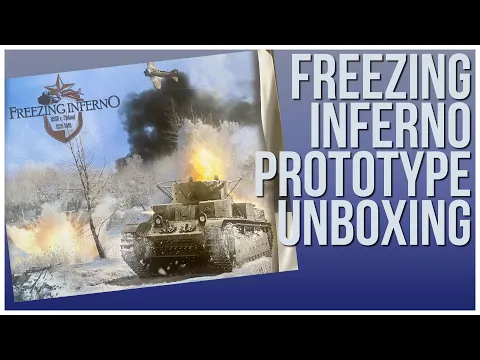 Freezing Inferno Prototype Unboxing | Princeps Games | Wargame Historical Game | Winter War