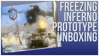 Freezing Inferno Prototype Unboxing | Princeps Games | Wargame Historical Game | Winter War