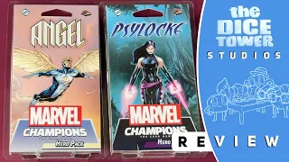 Marvel Champions: The Card Game – Angel & Psylocke Hero Pack Review Angels are not Birds...
