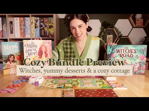Cozy Bundle Preview! | The Witches Road, Nemi: The Strawberry Festival & So Happy You're Here!