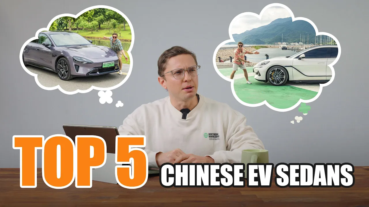 Top 5 Chinese EV Sedans Of 2024! (From Someone Who Drove Them!)