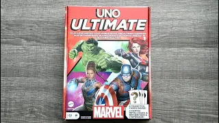 UNO Ultimate Marvel 2nd Edition