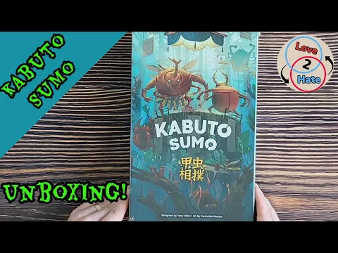 Unboxing of Kabuto Sumo / Love 2 Hate
