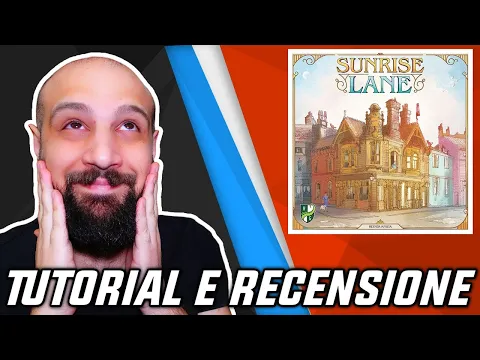 Tutorial e Recensione SUNRISE LANE - Ticket to Ride ancora più Veloce e Semplice?