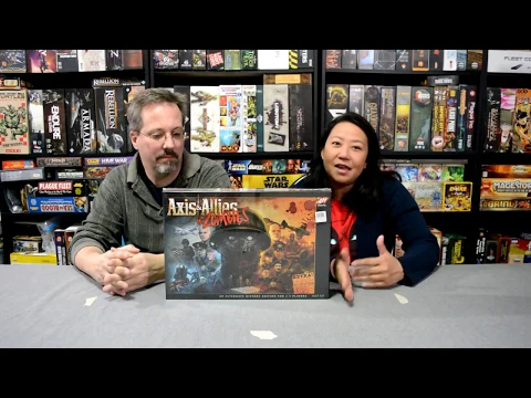 Unboxing of Axis and Allies Zombies by Avalon Hill