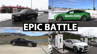 Audi Q8 e-tron 55 Sportback extensive charging test