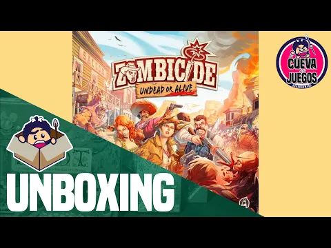 ️️ Unboxing Zombicide: Undead or Alive - La Cueva de los Juegos