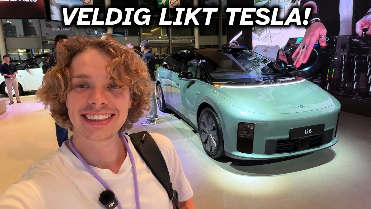 Li 6 kommer til Norge! Tesla-programvare, kinesisk luksus og kontroversielt design!