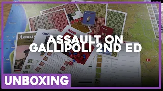 The Players' Aid Unboxing of Assault on Gallipoli 2nd Edition
