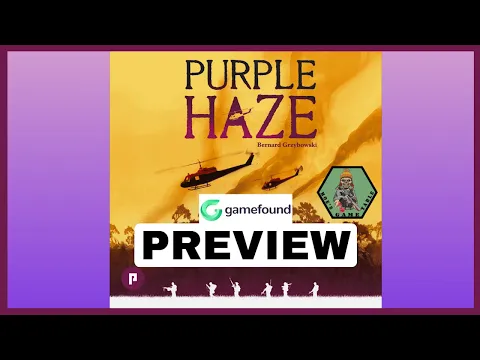 Purple Haze - Gamefound Preview and First Impressions