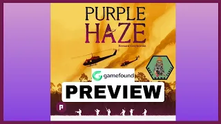 Purple Haze - Gamefound Preview and First Impressions