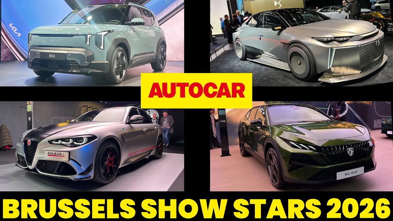 Most important new cars of the 2026 Brussels motor show | Autocar