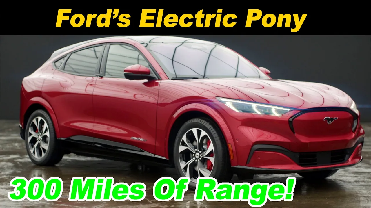 2021 Ford Mustang Mach-E Officially Revealed | Performance EV For The Masses!