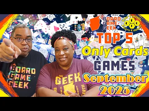 Top 5 Games for September 2025 - Top 5's w/ Our Family Plays Games