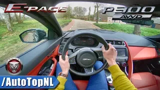 Jaguar E Pace HSE R Dynamic P300 AWD POV Test Drive by AutoTopNL