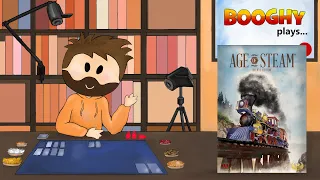 Booghy plays... Age of Steam(Pittsburgh)(3p, Playthrough, Impressions)