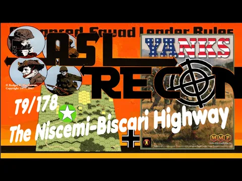Advanced Squad Leader ASL RECON 1 :  GOTM REVIEWS ofThe Niscemi-Biscari Highway