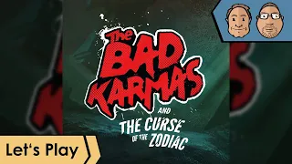 The Bad Karmas: And The Curse of the Zodiac – Brettspiel – Let's Play mit Alex & Peat